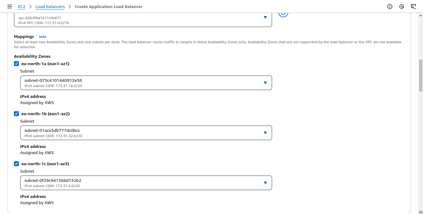 Create Load Balancer